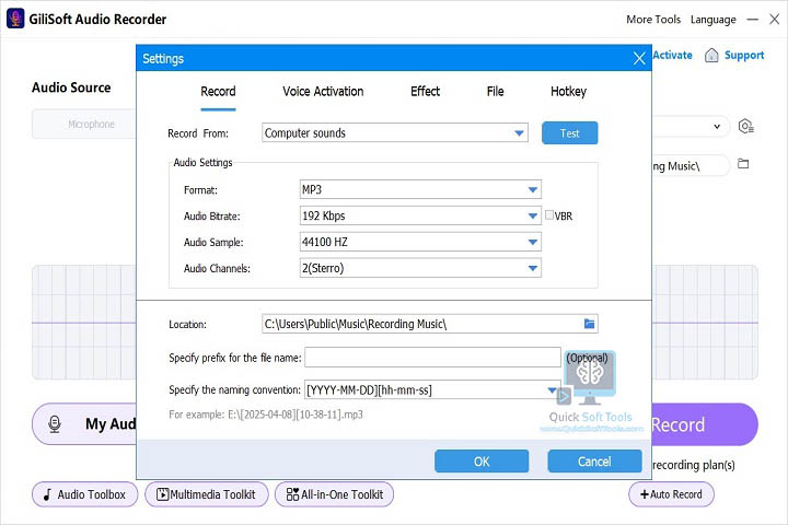GiliSoft Audio Recorder v13.8 [Latest Software] Download Free 
